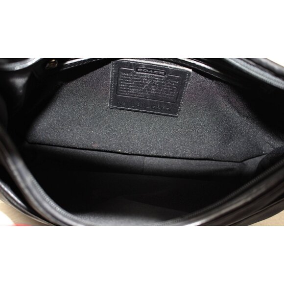 Coach Vintage - Ergo Neo Pocket Zip 6203 in Black - Nylon + Leather Construct - Picture 12 of 13